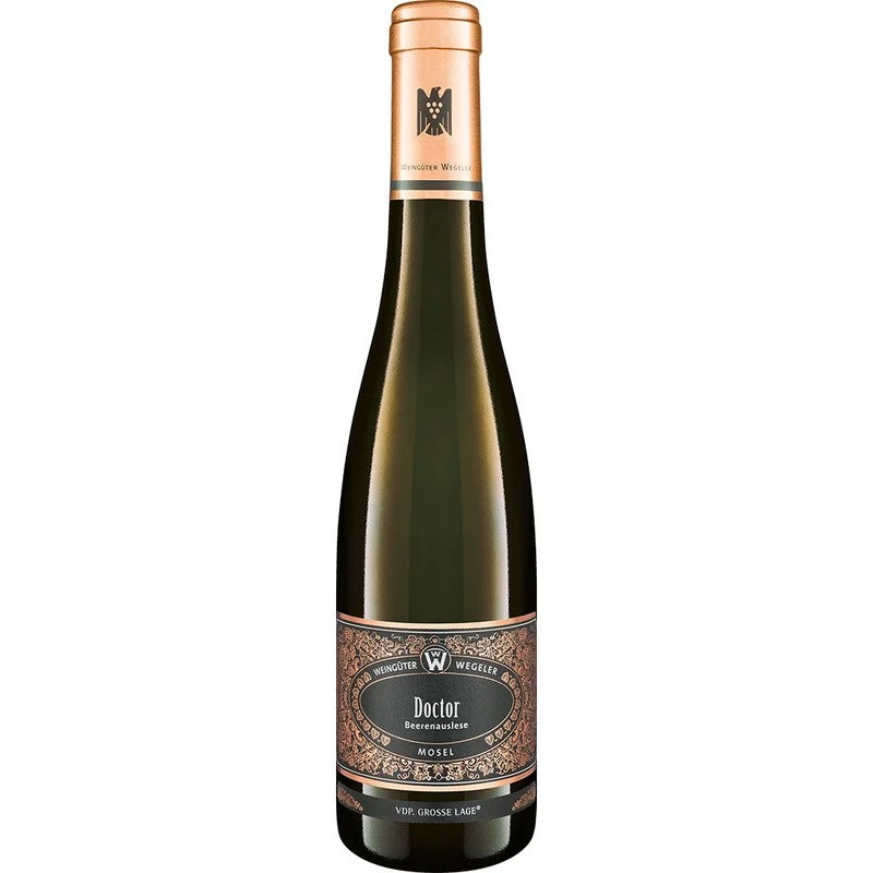 Wegeler–Bernkastel2018BernkastelDoctorRieslingBeerenausleseVDP.GROSSELAGEedelsüß0375L