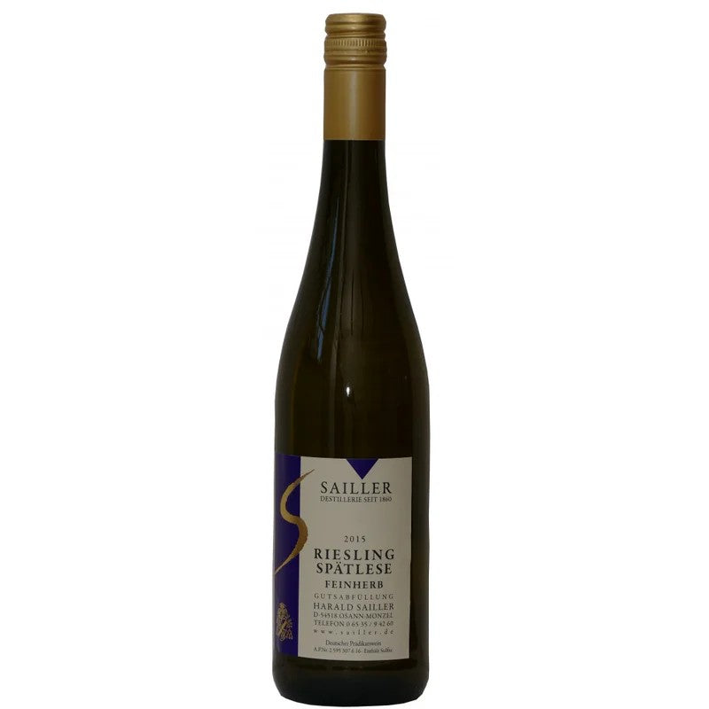 Weingut-DestillerieHaraldSailler2015RieslingSpätlesefeinherb