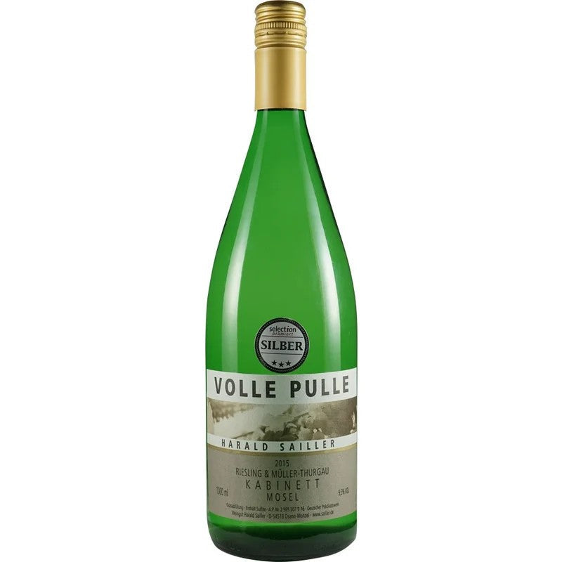 Weingut-DestillerieHaraldSailler2015„VOLLEPULLE“Riesling&Müller-ThurgauKabinett
