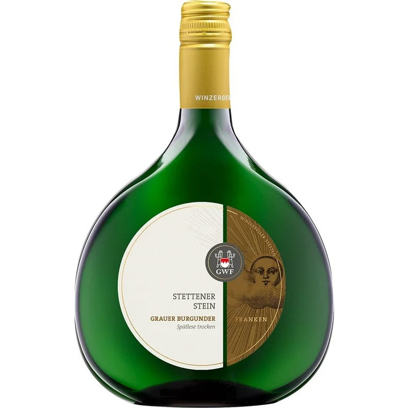 WinzergemeinschaftFrankenGrauerBurgunderSpätleseTrocken2018StettenerStein